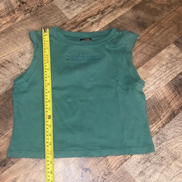 Harley Davidson Excellent like new condition size large crop top - Picture 3 of 9